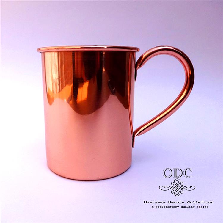 Pure Copper Latest Shiny Polished Copper Mug