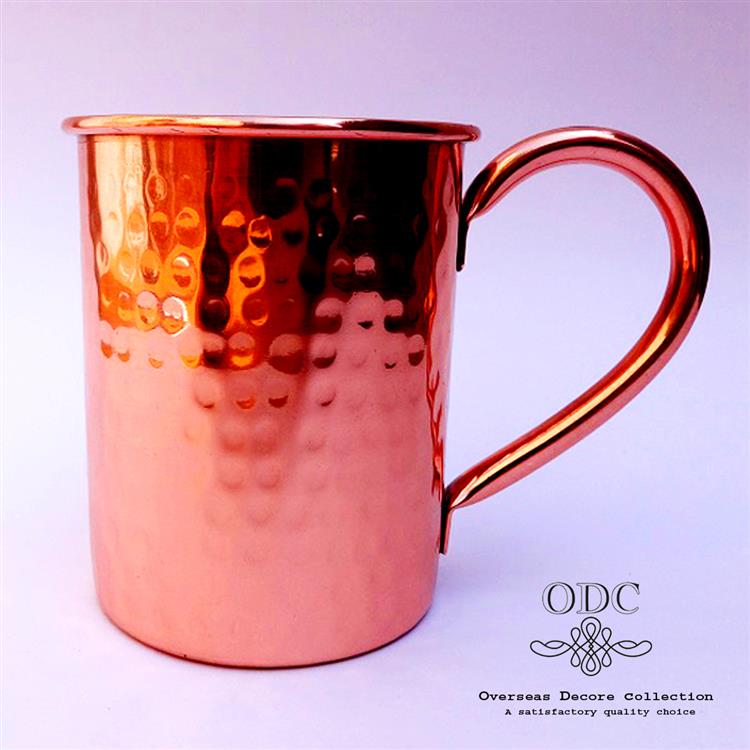 New Hammered 100% Pure Copper Mug