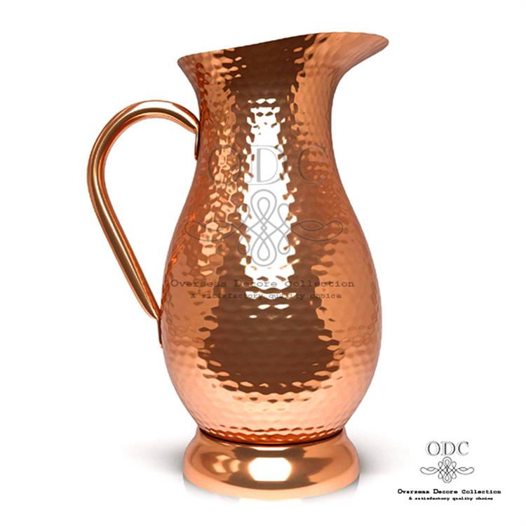 Latest Design Eye-catching Jug Pure Copper Pitcher